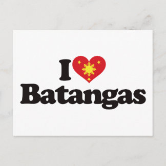 I Love Batangas Postcard
