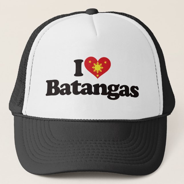 I Love Batangas Trucker Hat (Front)