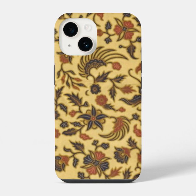 I love Batik iPhone Case (Back)