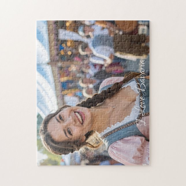 I LOVE BAVARIA JIGSAW PUZZLE (Vertical)
