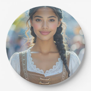 I LOVE BAVARIA PAPER PLATE