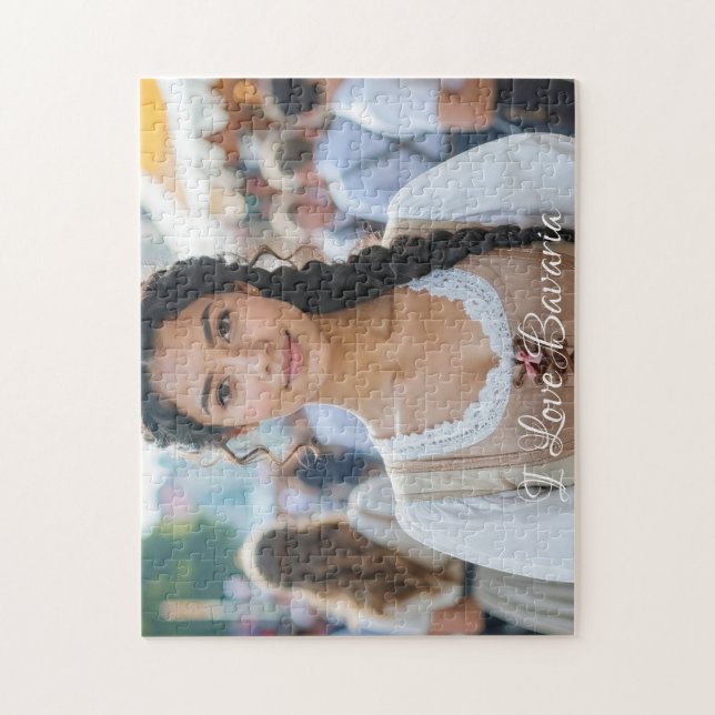 I LOVE BAVARIA - Puzzle (Vertical)