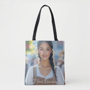 I LOVE BAVARIA TOTE BAG
