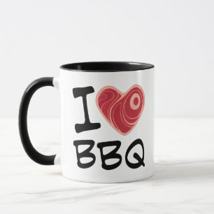 I Love BBQ Mug