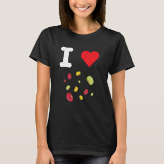 I Love Beans Legumes Pulses Chickpea Fava Pinto Li T-Shirt