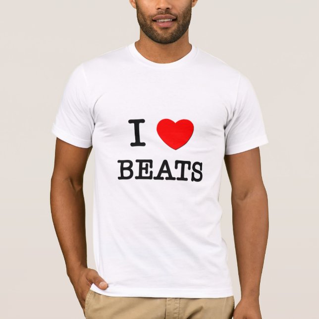 I Love Beats T-Shirt (Front)