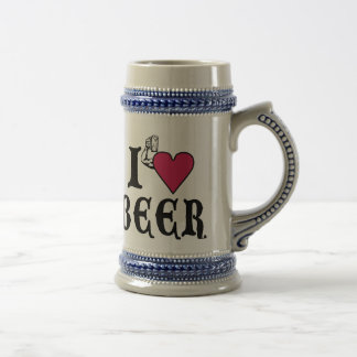 I Love Beer Stein