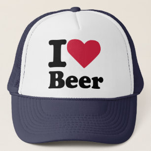 I love beer trucker hat