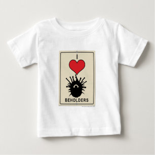 I Love Beholders Baby T-Shirt