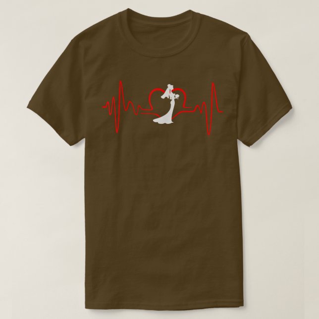 I Love Being A Bride  T-Shirt (Design Front)