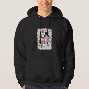 I Love Being A Grandma Snowman Christmas Funny Xma Hoodie