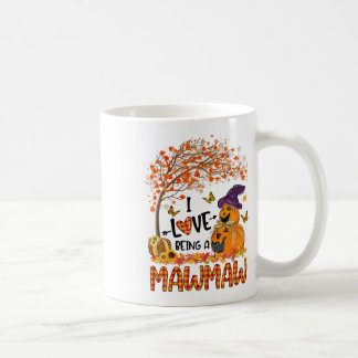 I Love Being A Mawmaw Fall Pumpkin Halloween Costu Coffee Mug