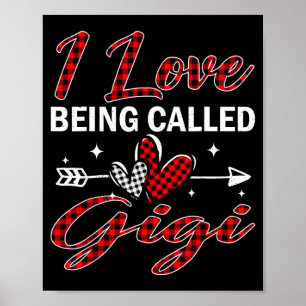I Love Being Called Gigi Xmas Christmas Family  Poster