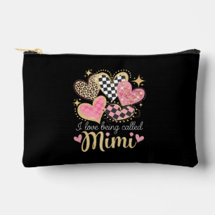 I Love Being Called Mimi Grandma Mom Mother’s Day Accessory Pouch