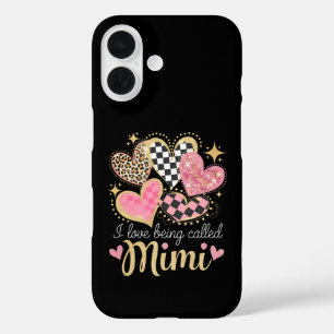 I Love Being Called Mimi Grandma Mom Mother’s Day iPhone 16 Case