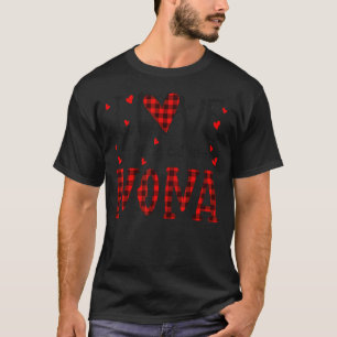 I Love Being Called Nona Valentines Mothers Day T-Shirt