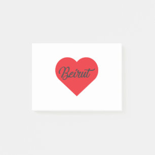 I Love Beirut - Lebanon Post-it Notes