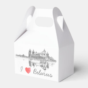 I Love Belarus Mir Castle Architecture Мирский Favor Box