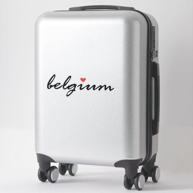 I love Belgium  (Suitcase)