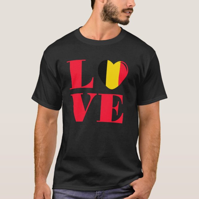 I love Belgium  T-Shirt (Front)