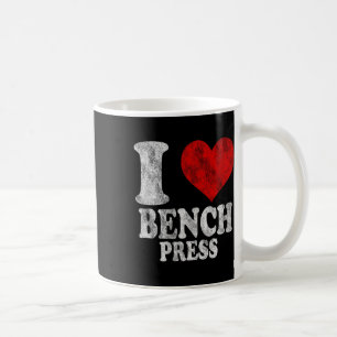 I Love Bench Press Vintage 1 Coffee Mug