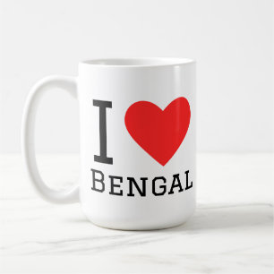 I love bengal coffee mug