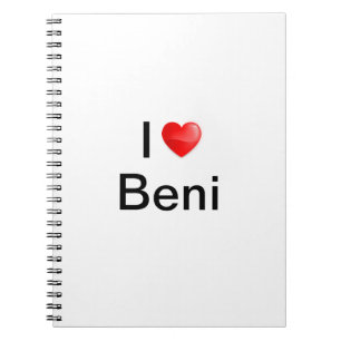 I love Beni Notebook