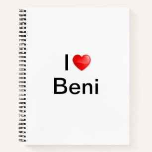 I love Beni Notebook