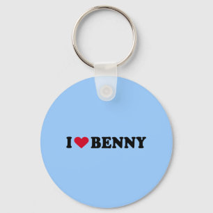 I LOVE BENNY KEYCHAIN