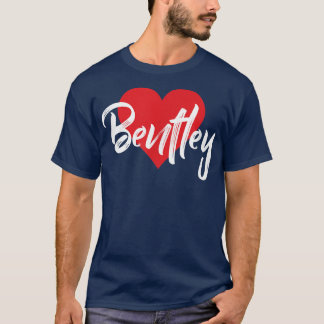 I Love Bentley First Name T I Heart Named T-Shirt