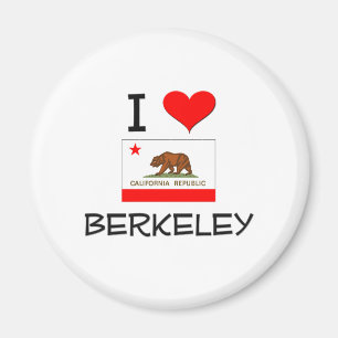 I Love BERKELEY California Magnet