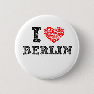 I Love Berlin 2 Inch Round Button