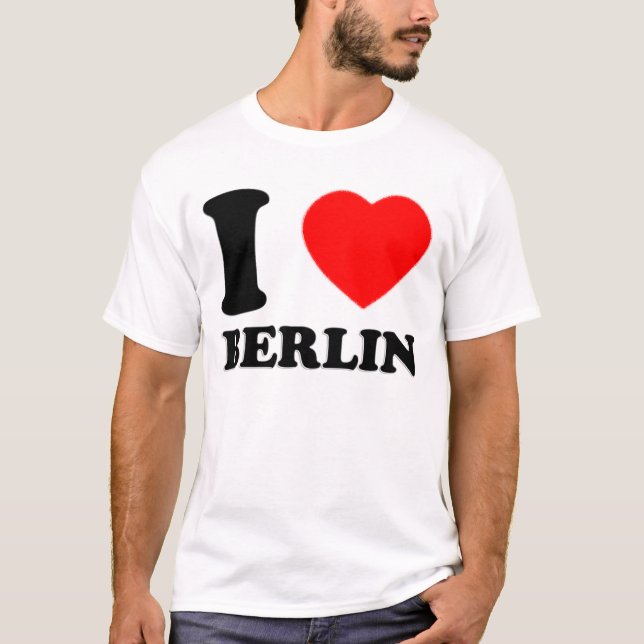 I LOVE BERLIN 3D T-Shirt (Front)