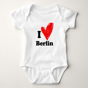 I love Berlin Baby Bodysuit