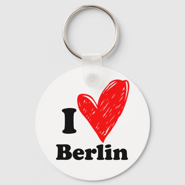 I love Berlin Keychain (Front)