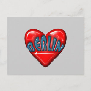 I Love Berlin Postcard