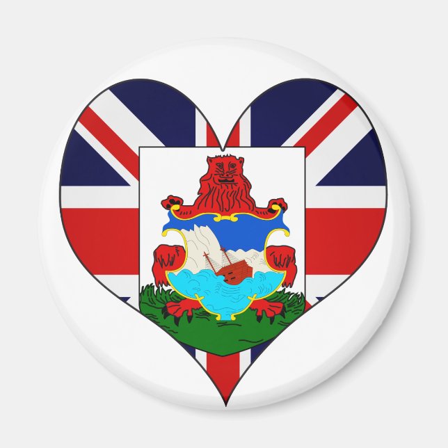 I Love Bermuda Magnet (Front)