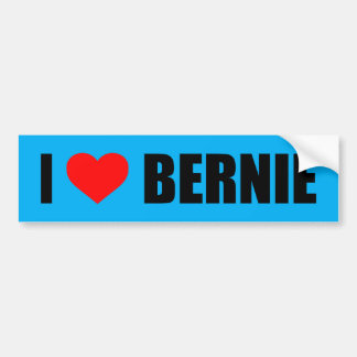 “I LOVE BERNIE” BUMPER STICKER