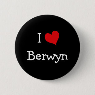 I Love Berwyn 2 Inch Round Button
