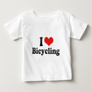 I Love Bicycling Baby T-Shirt