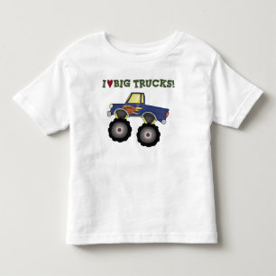 I Love Big Trucks Toddler T-Shirt