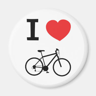 I love bikes magnet