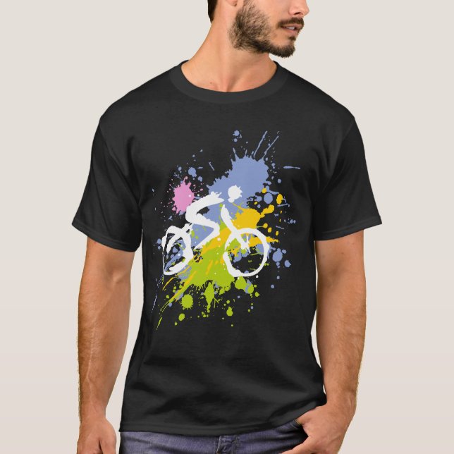 I Love Biking T-Shirt (Front)