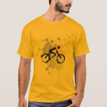 I Love Biking T-Shirt<br><div class="desc">i, love, bicycle, sports, bicycles, cycling, go, green, mountain, mountains, athletics, racing, races, bikes, biking</div>