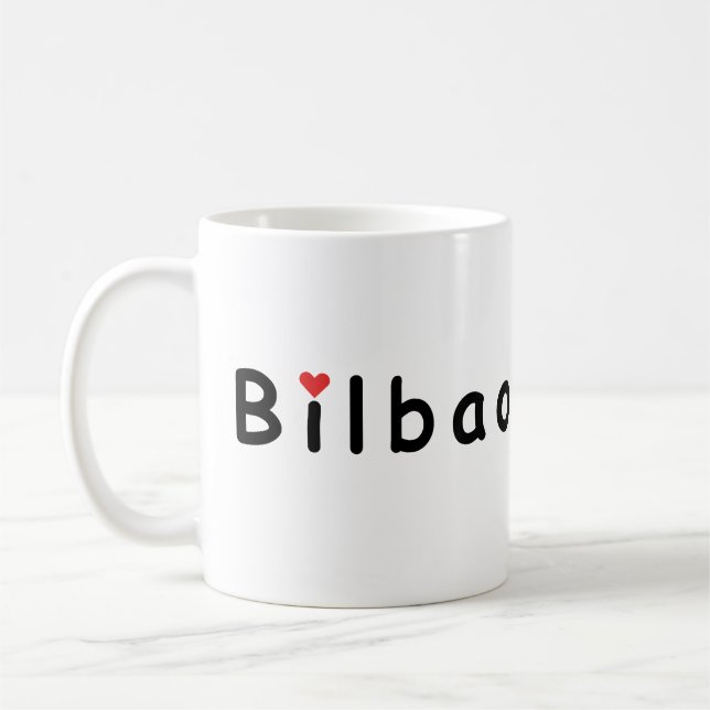 I love Bilbao Coffee Mug (Left)
