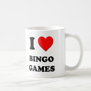 I Love Bingo Games Coffee Mug
