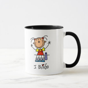 I Love Bingo Tshirts and Gifts Mug