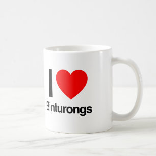 i love binturongs coffee mug