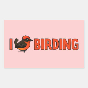 I Love Birding VEFL Sticker