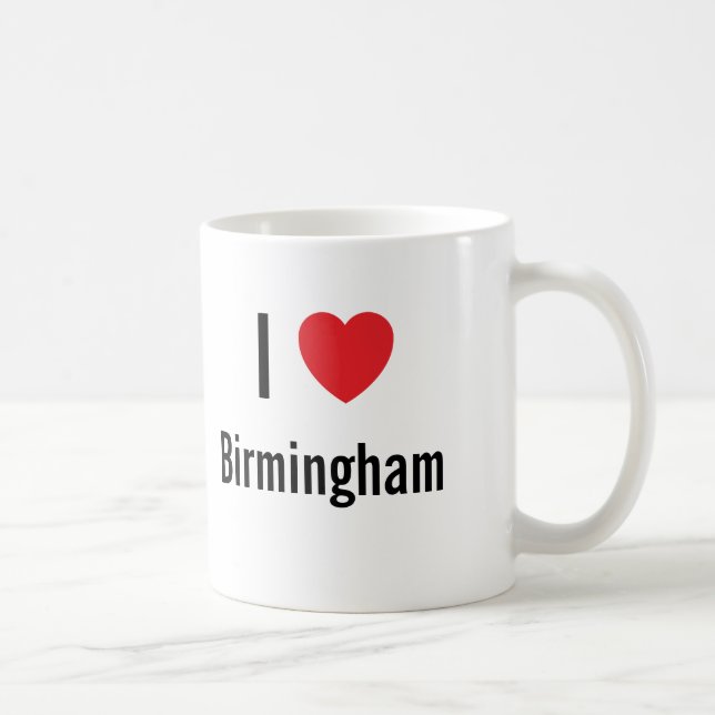 I love Birmingham Coffee Mug (Right)
